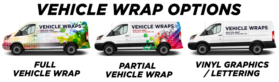 Wildomar Vehicle Wraps vehicle wrap options