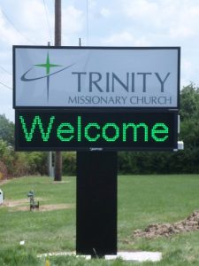 custom digital electronic sign